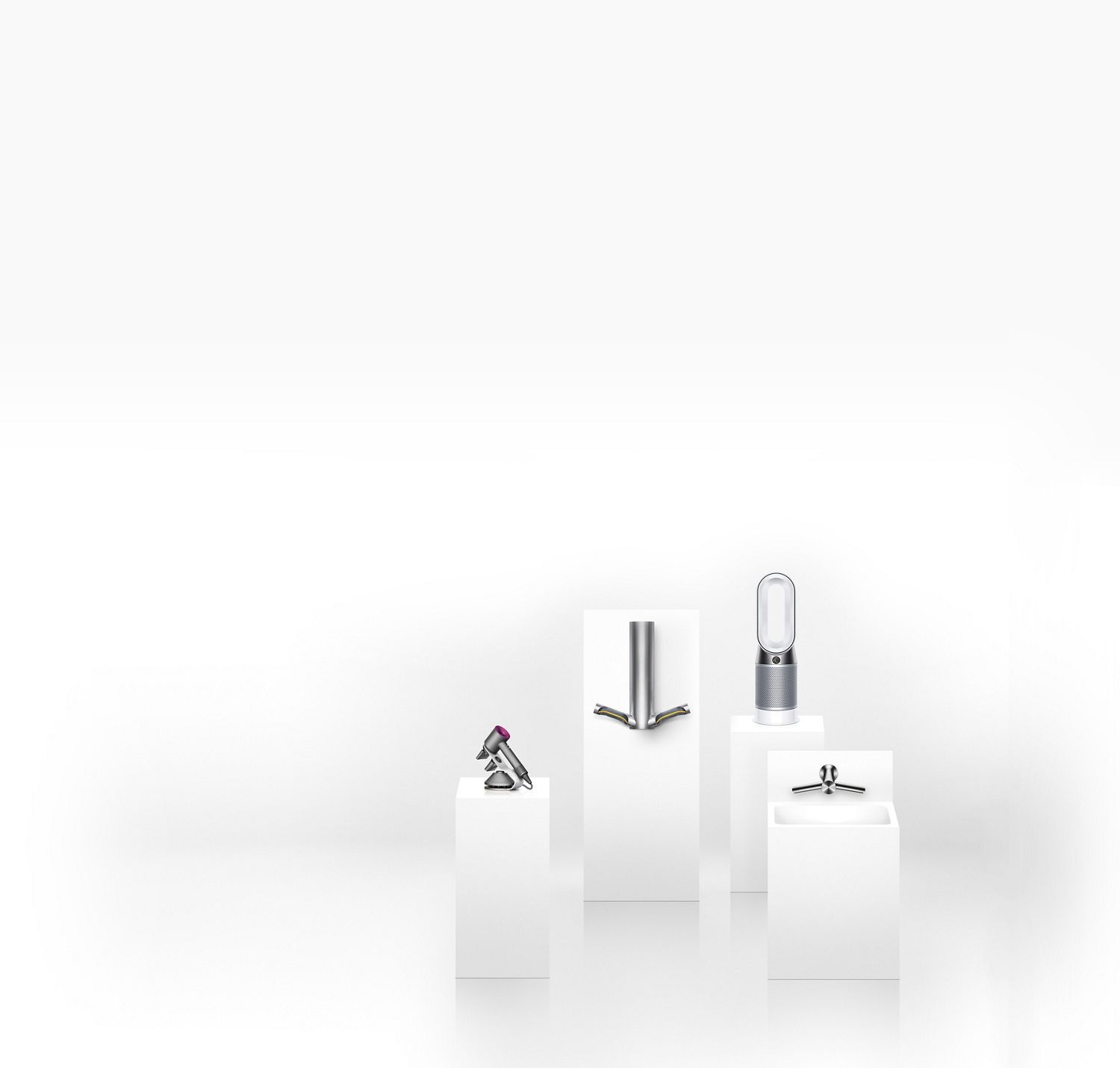 Photograph of the Dyson business range