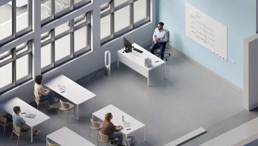  Dyson machine in classroom