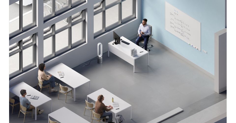  Dyson machine in classroom