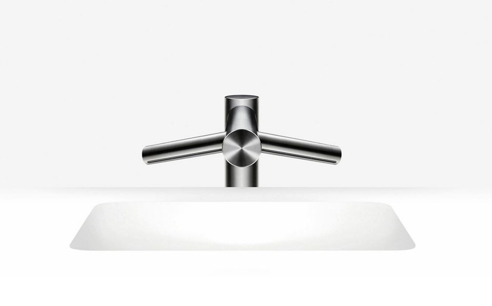 Dyson Airblade Wash+Dry short side view