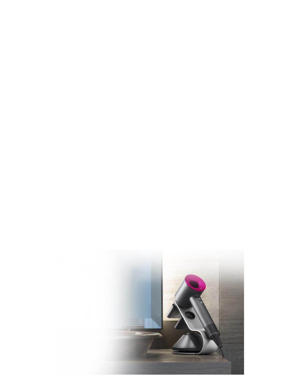 The Dyson supersonic from front angle and side