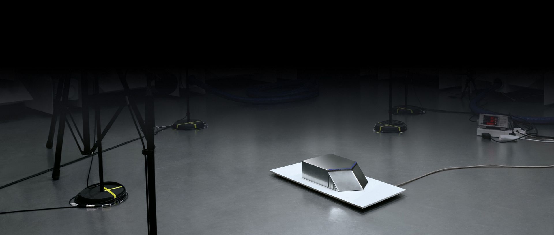 Dyson Airblade V viene testato in un laboratorio del suono