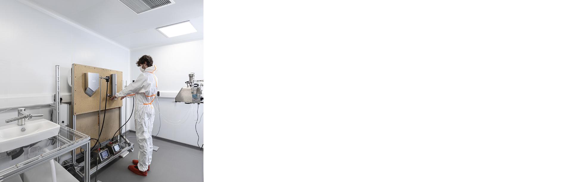 Los secadores de manos Dyson Airblade son sometidos a pruebas para medir su nivel de aerosolización