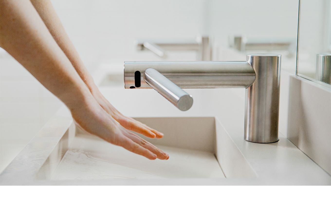 Dyson Airblade Wash+Dry hand dryer