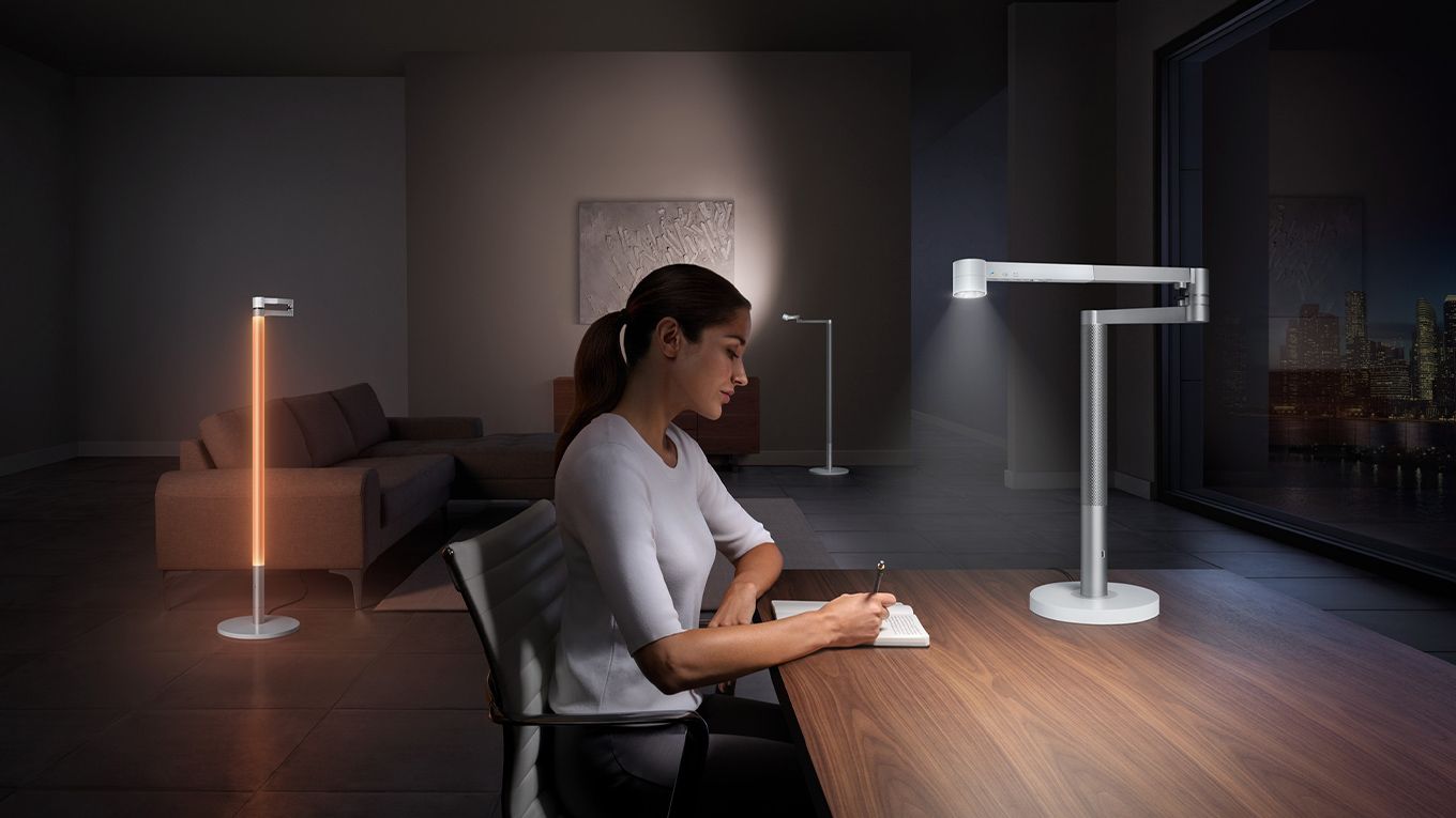 éclairage en télétravail