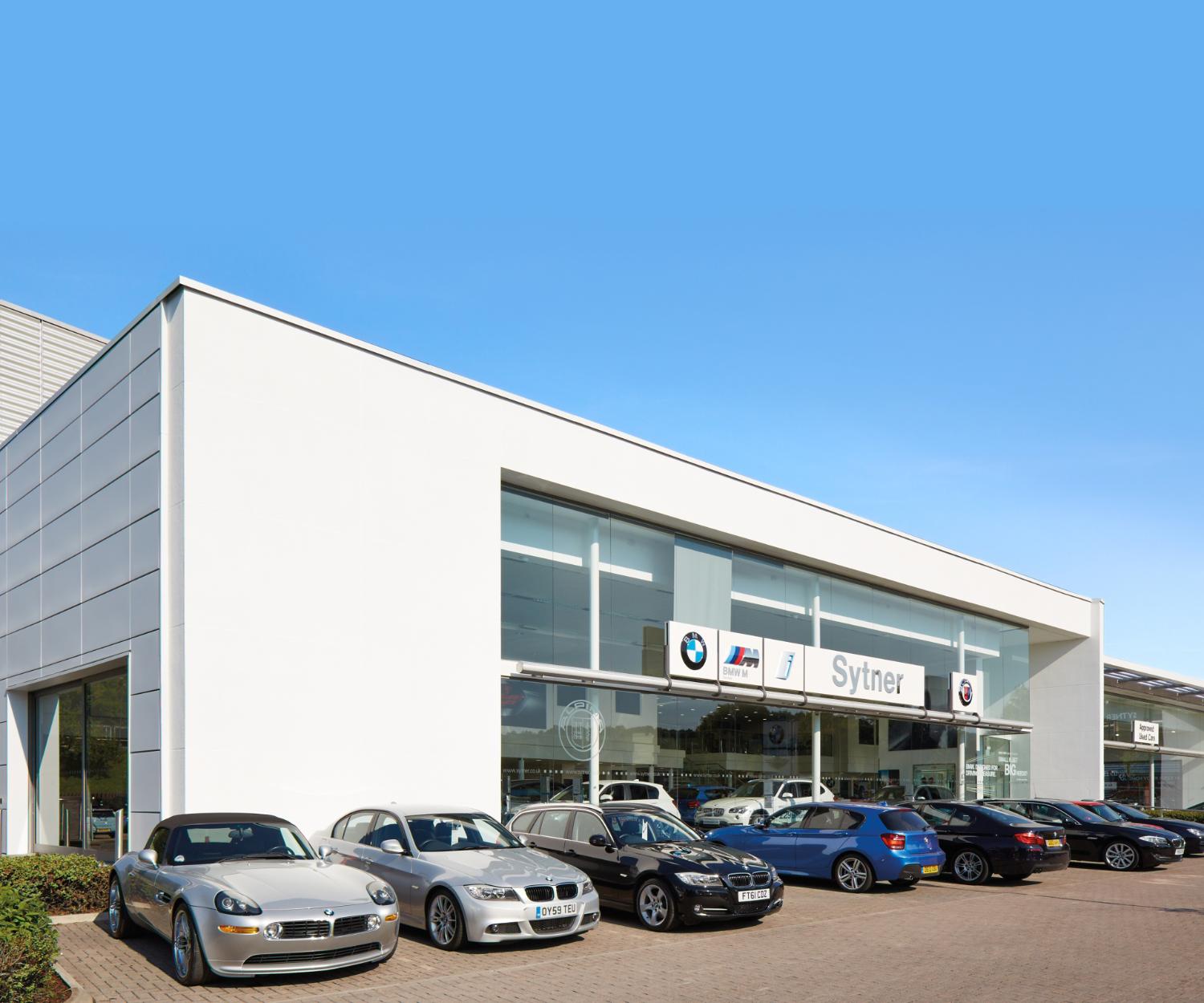 Car dealership exterior