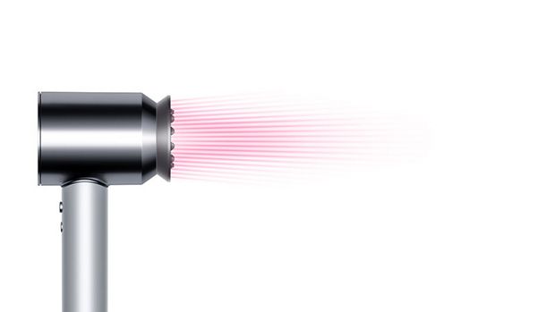 Dyson Supersonic™ matu žāvētājs Iron/Fuchsia, ar ķemmi ar retiem zariem