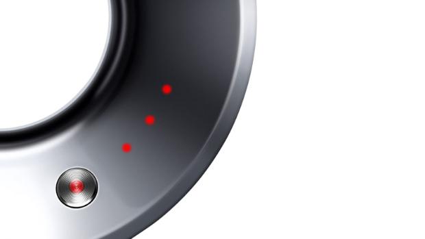 Dyson Supersonic uzgalis ar LED gaismām un vadības slēdžiem