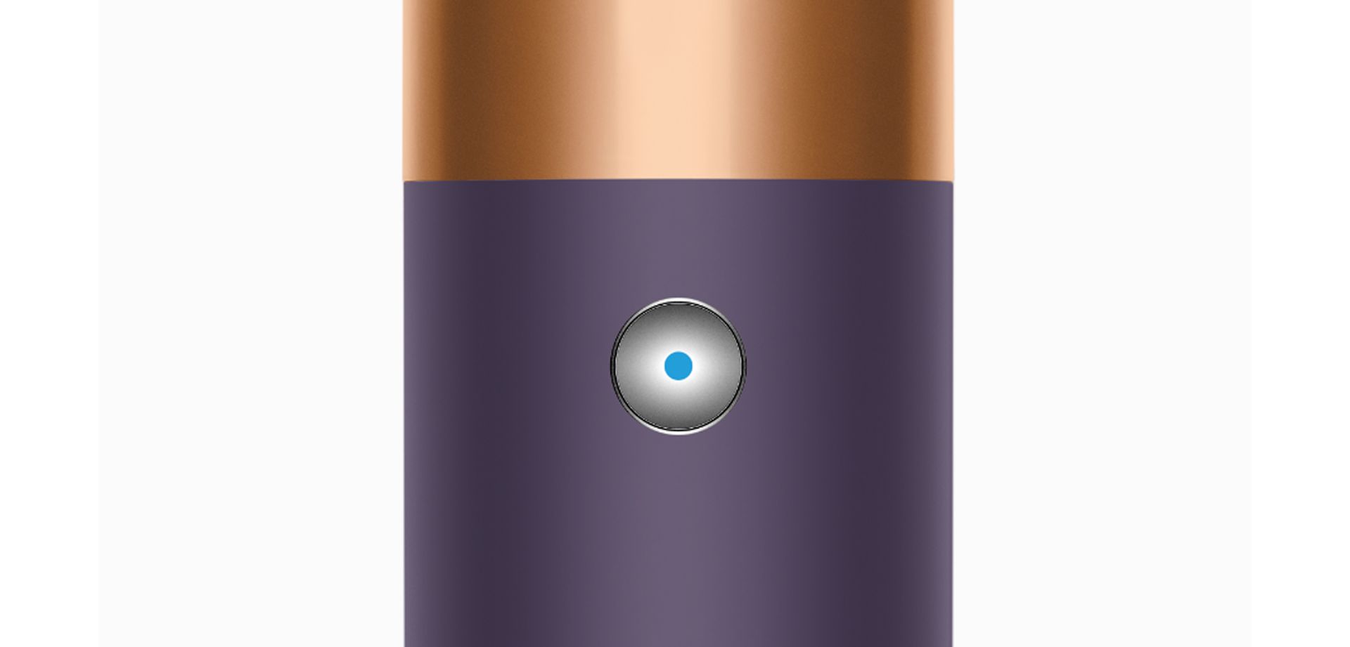 The cold shot button on the Dyson Supersonic r Professional hair dryer.