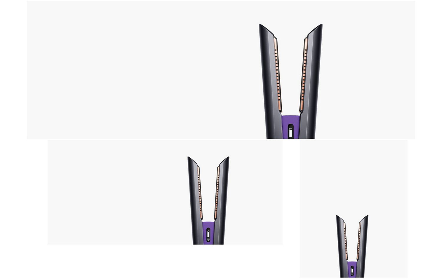 Der Dyson Corrale Haarglätter für Stylist*innen.