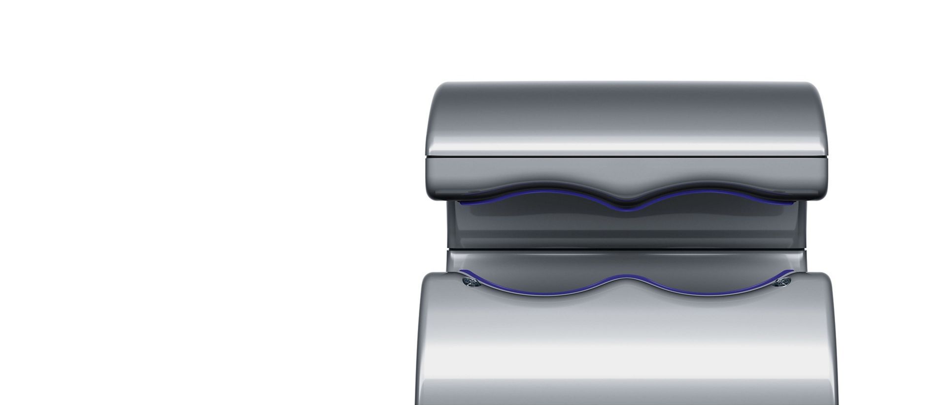 Dyson Airblade dB乾手機的俯視圖。