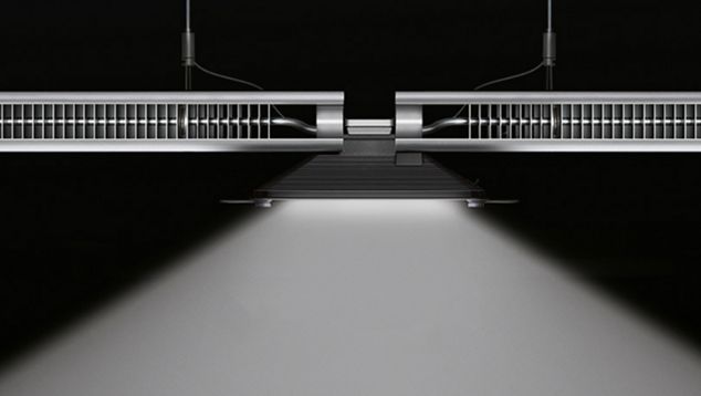 Cu-Beam Down light close up