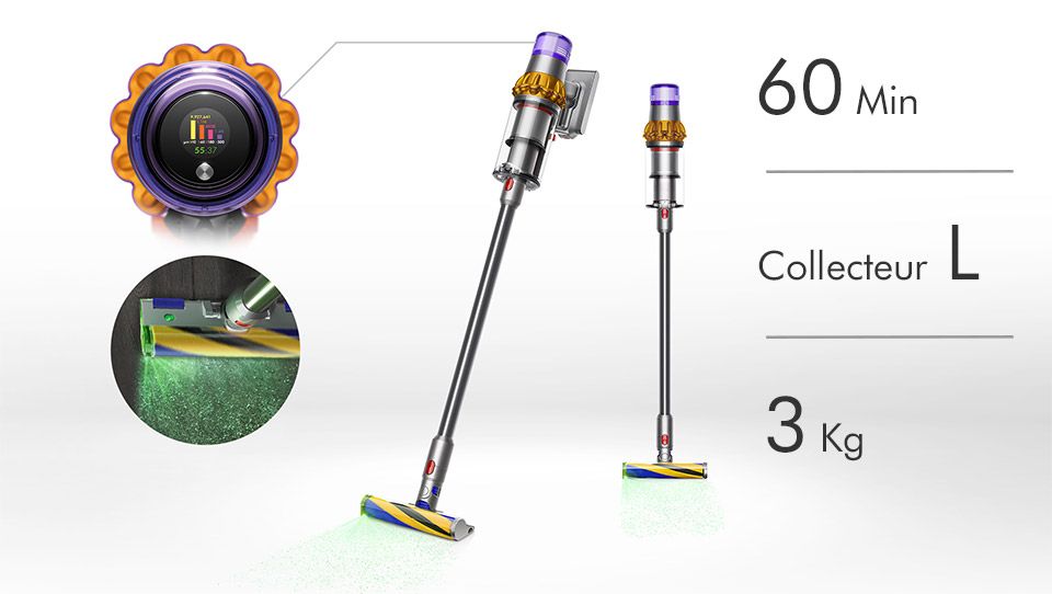 Aspirateur sans-fil Dyson V15 Detect Absolute 