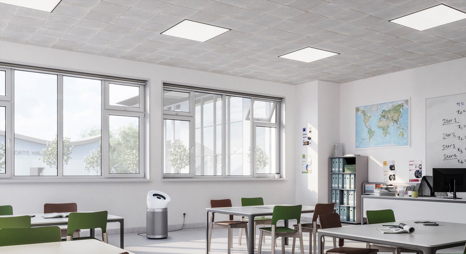 Purificateur Hepa Big+Quiet Formaldehyde Dyson dans une classe