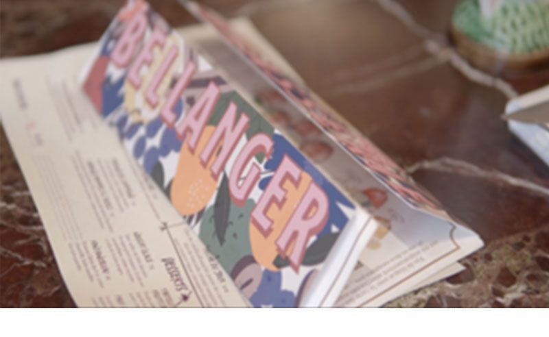 purificateur d'air Dyson au restaurant