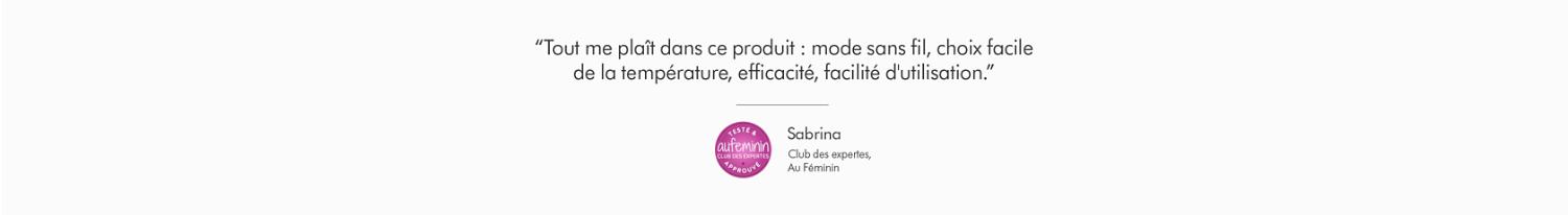 Avis de Sabrina club des expertes au féminin sur le Corrale