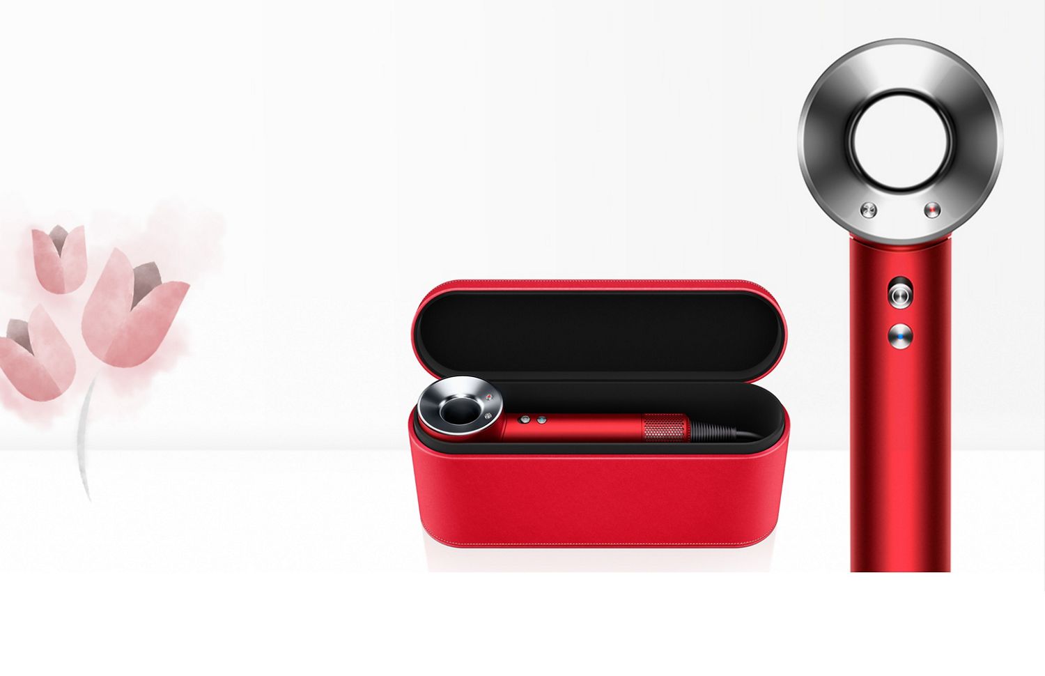 sèche cheveux dyson supersonic rouge