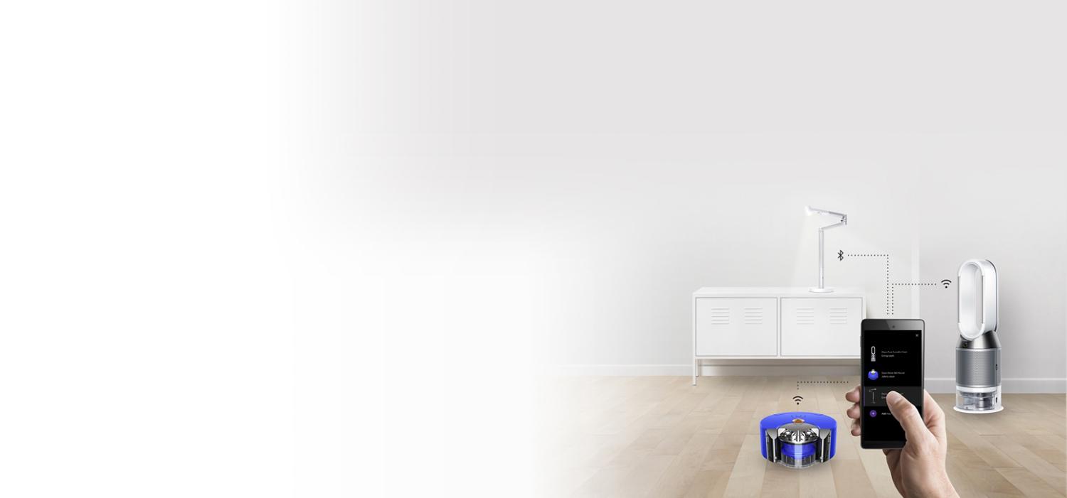 Un dyson purificateur, un robot et une Solarcycle contrôlés avec MyDyson