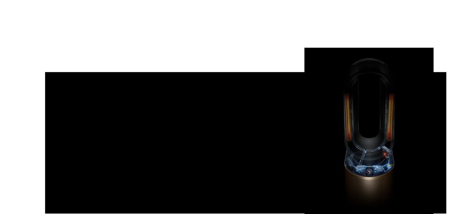 image de la newsletter avec un purificateur sur fond noir