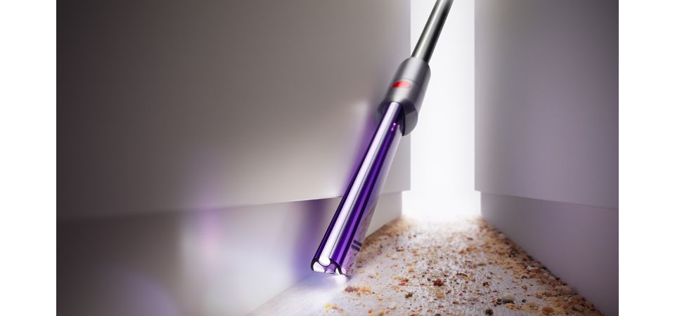 Light pipe crevice