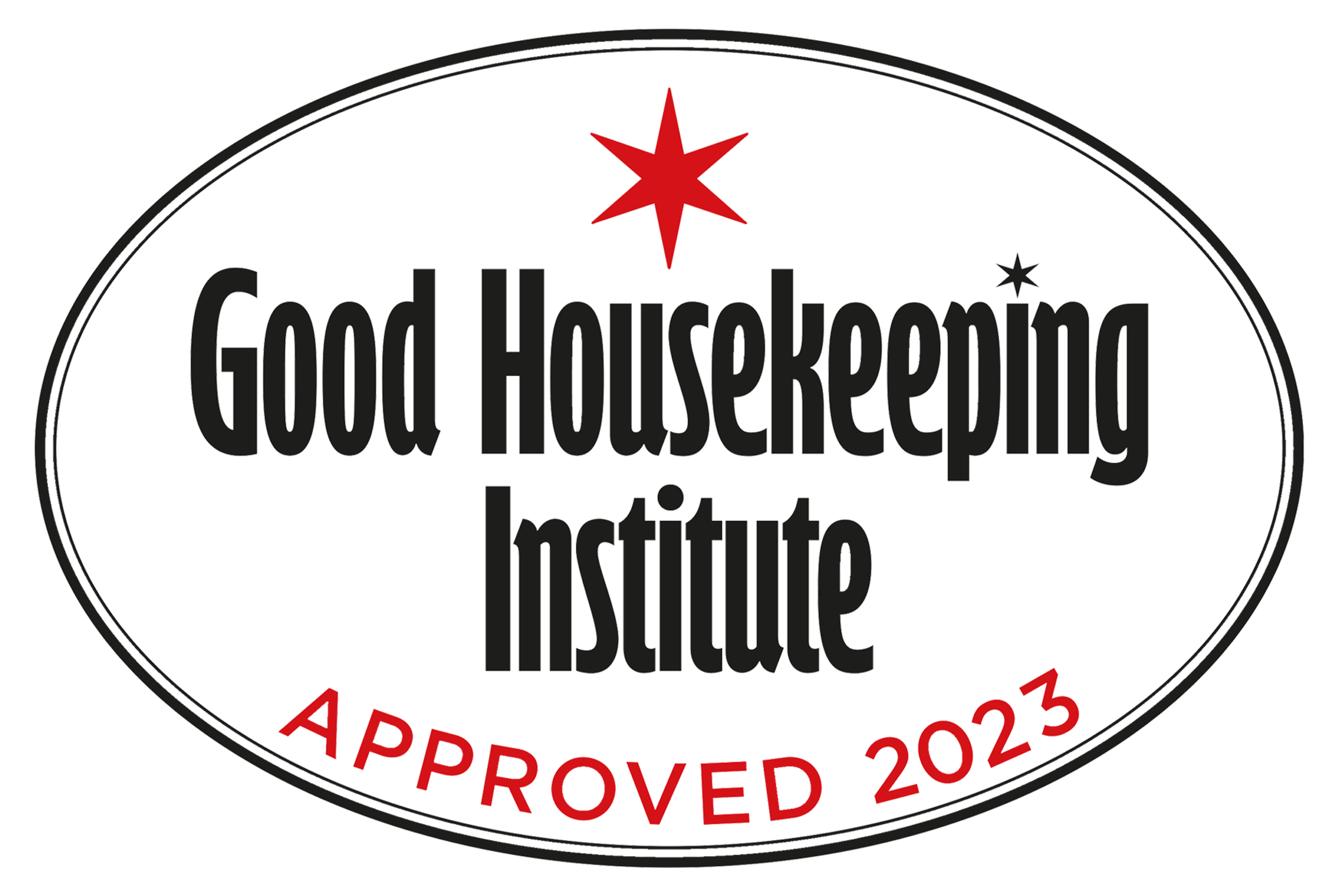 Good Housekeeping Institute approved 2024 Award Badge