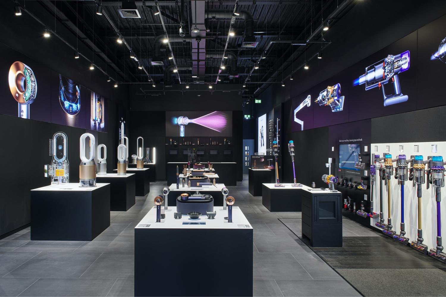 Oxford Street Dyson Demo Store