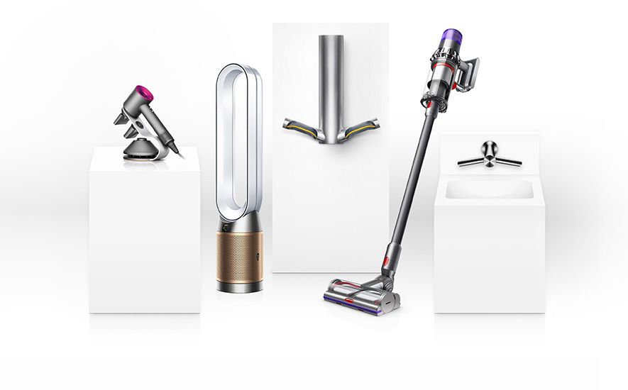 Photograph of the Dyson business range
