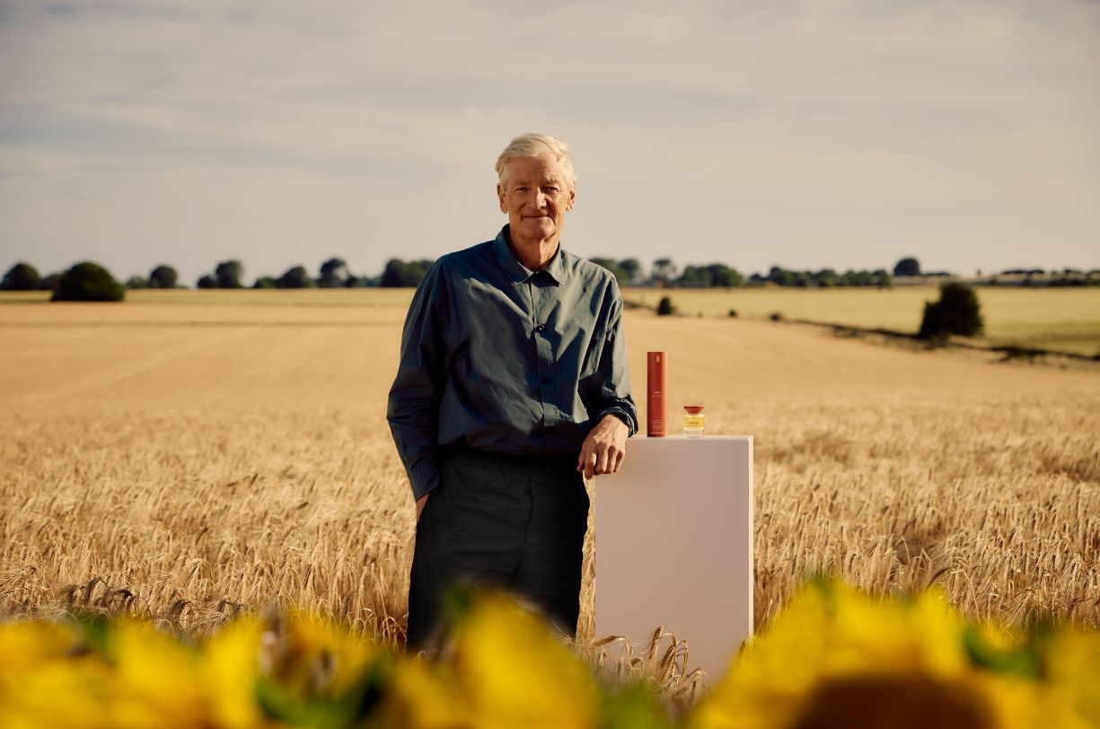 James Dyson with Dyson Omega nourishing range