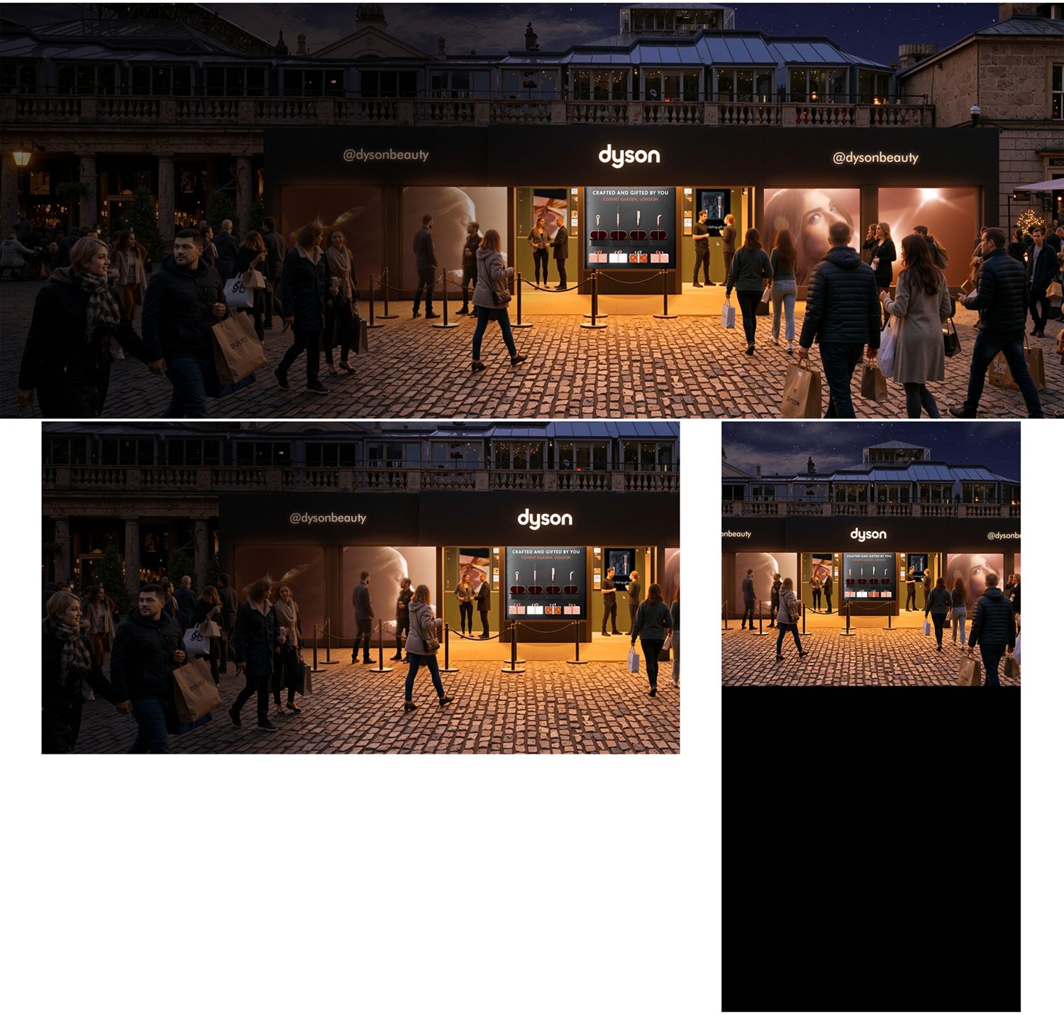 Dyson Crafted and Gifted By You - beauty technology pop-up