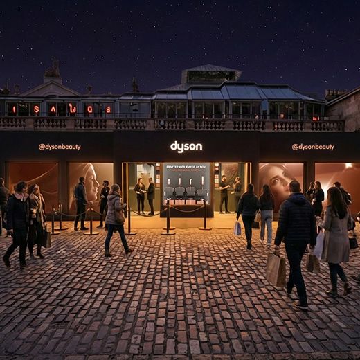 Dyson Crafted and Gifted By You - beauty technology pop-up