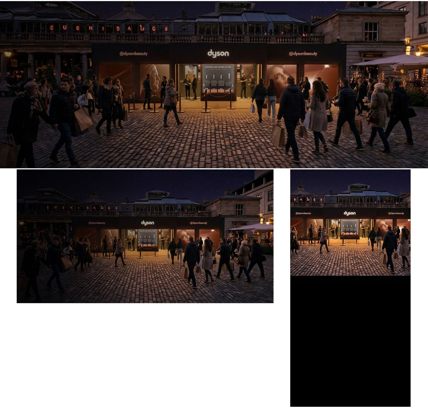 Dyson Crafted and Gifted By You - beauty technology pop-up