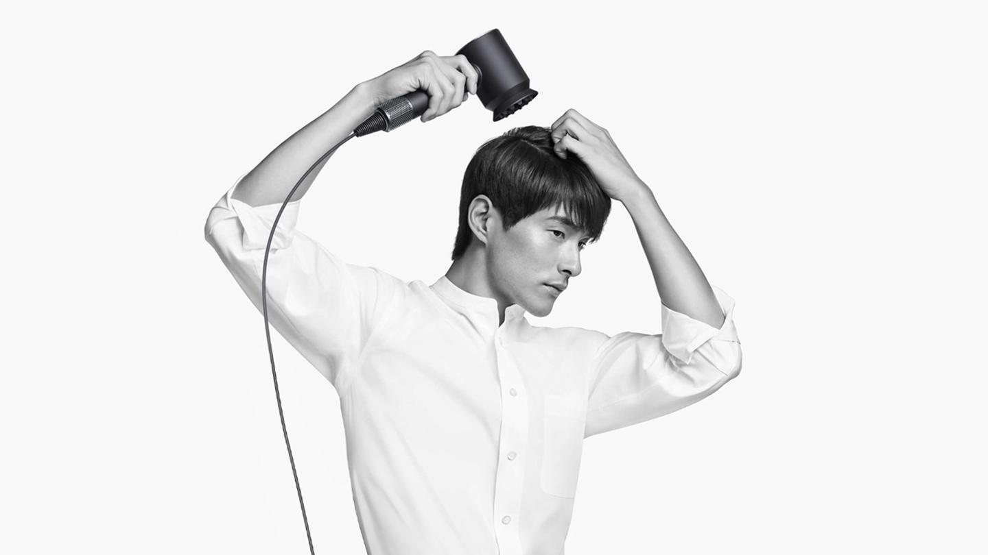 Dyson Supersonic used to style hair