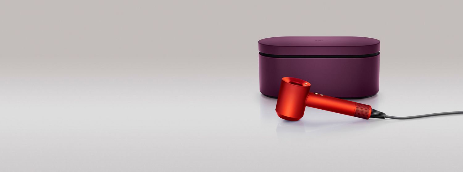 Dyson hair dryer red discount