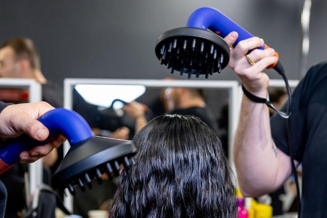 Hairstyling at Dubai Fashion Week