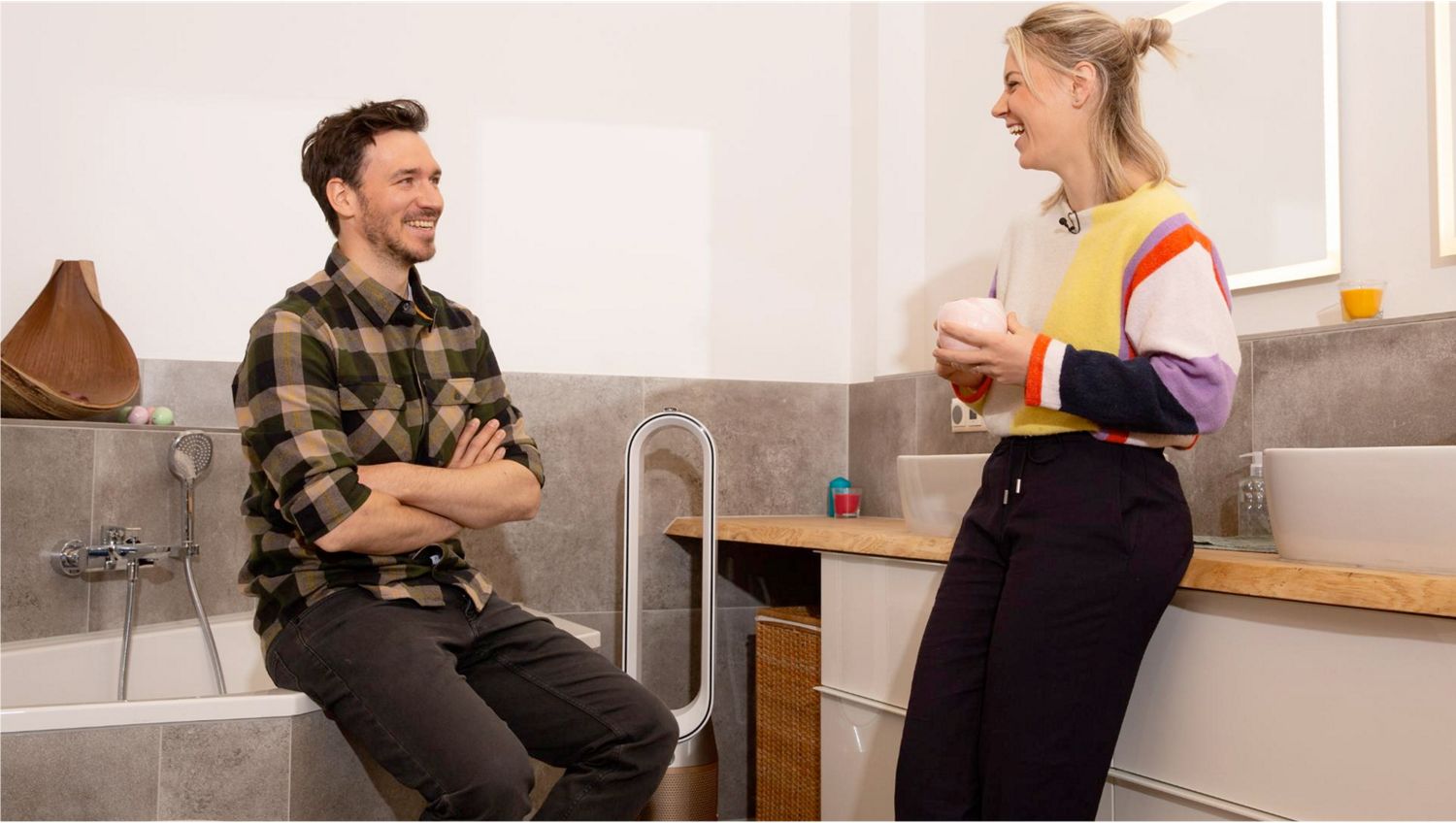 Felix Neureuther und der Dyson Purifier Cool Formaldehyd