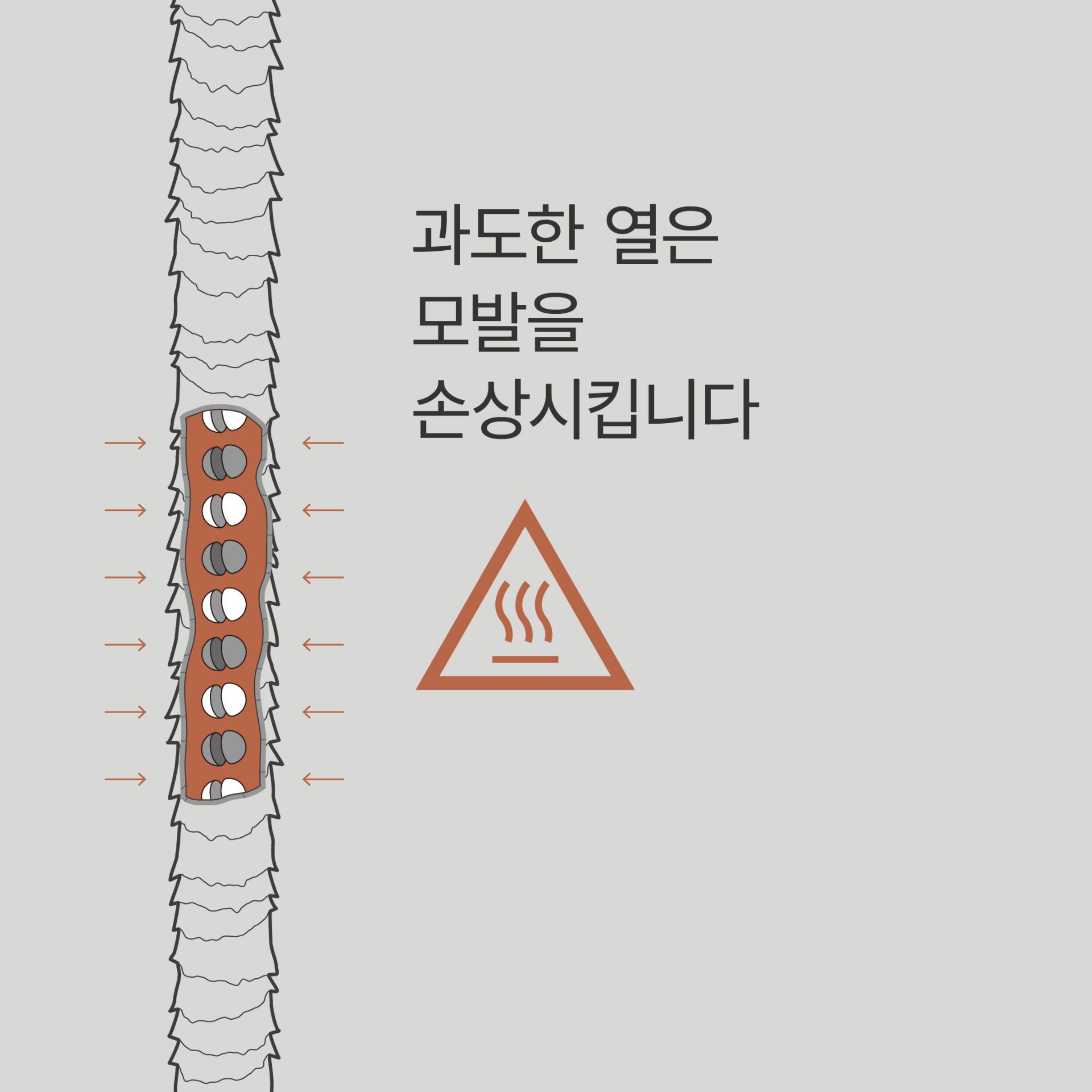 Extreme heat weakens