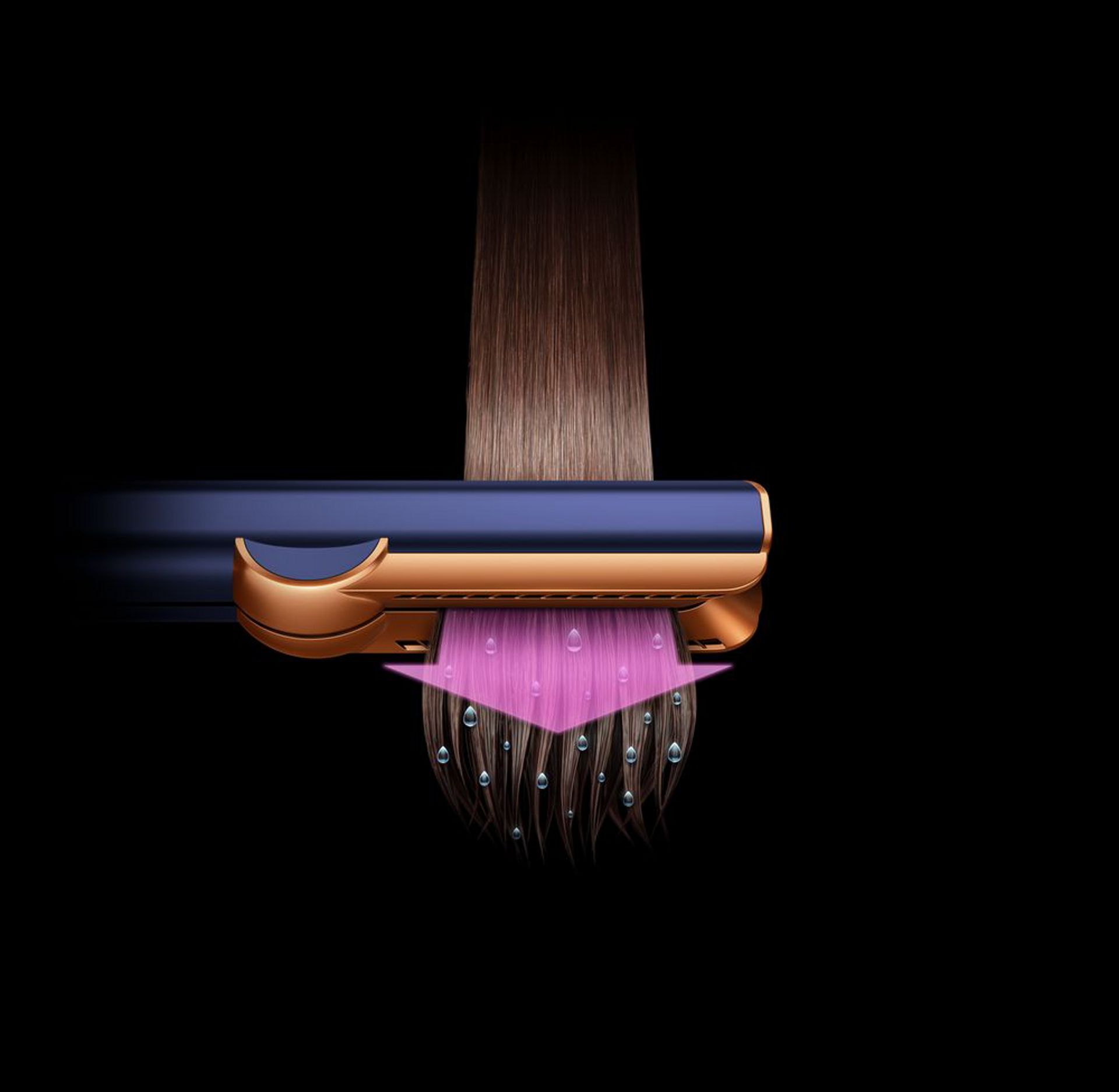 Introducing the Dyson Airstrait™ straightener Introducing the Dyson Airstrait™ straightener