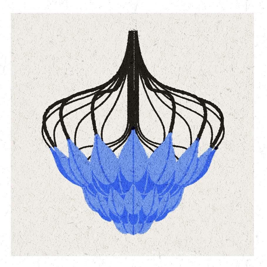 Bionic chandelier