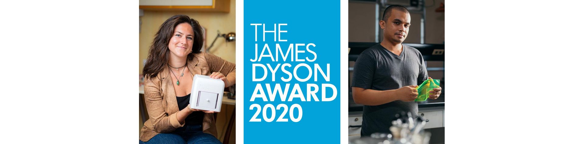 The 2020 James Dyson Award winners.