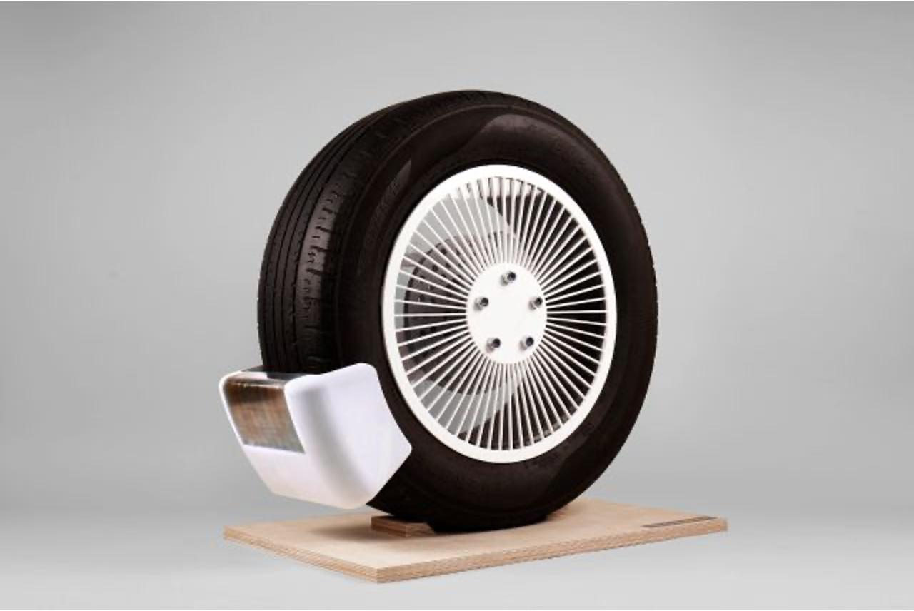 The James Dyson Award winner, the Tyre Collective.