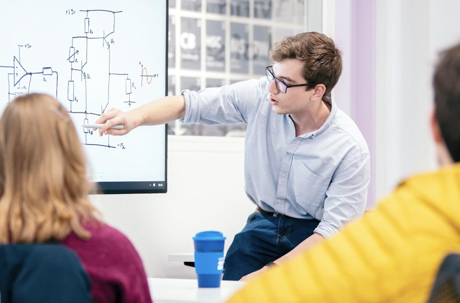 Students at the Dyson Institute