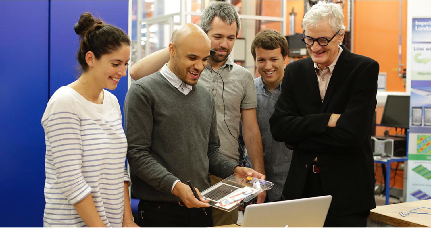 James Dyson at Imperial College