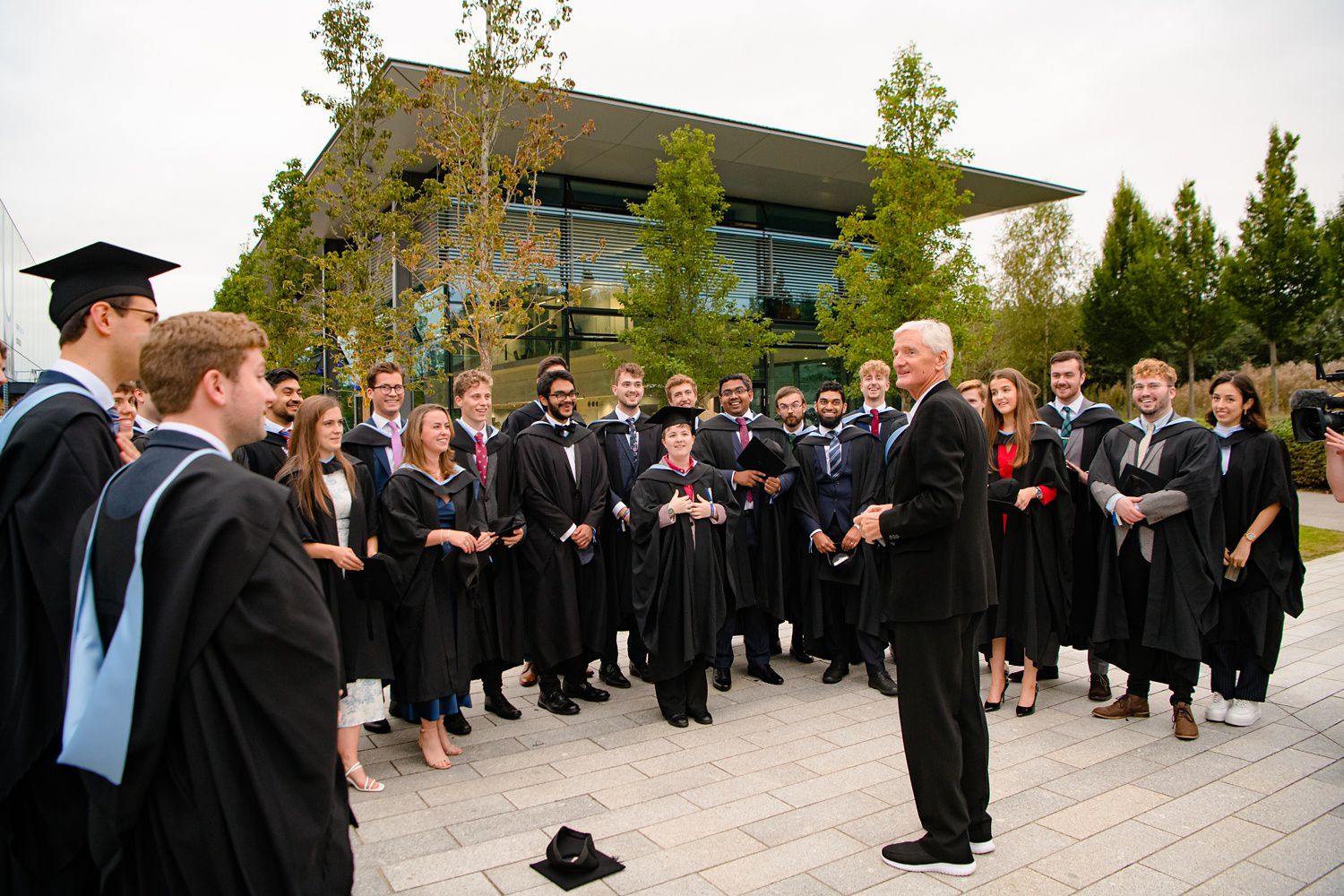 First cohort on their first day at Dyson.