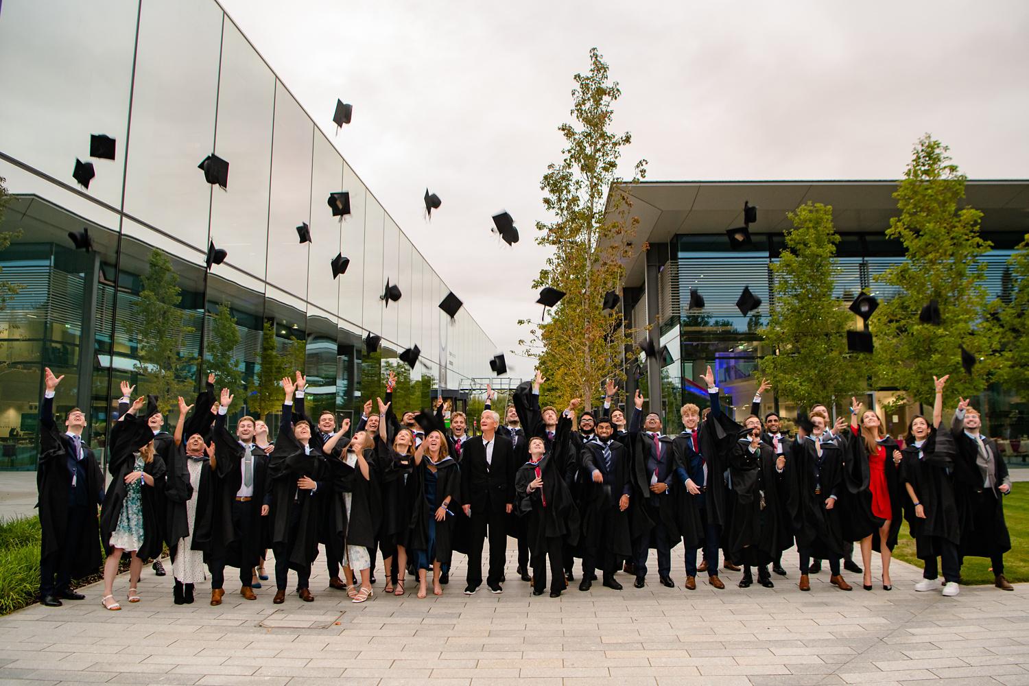 James Dyson and first cohort of DIET graduates.