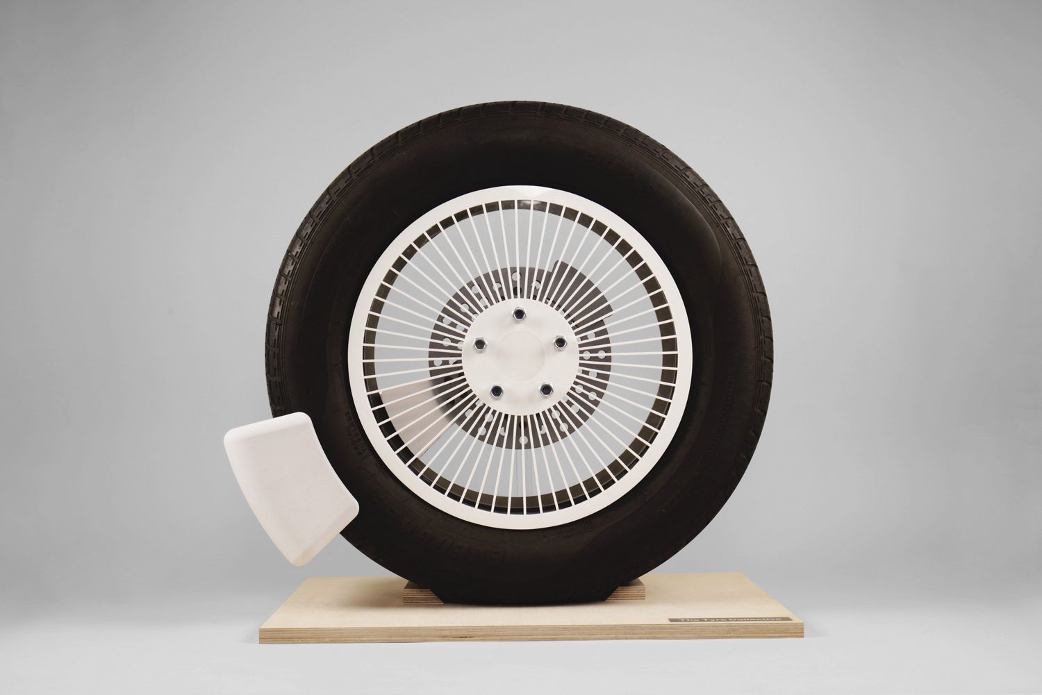 Front view of the Tyre Collective product