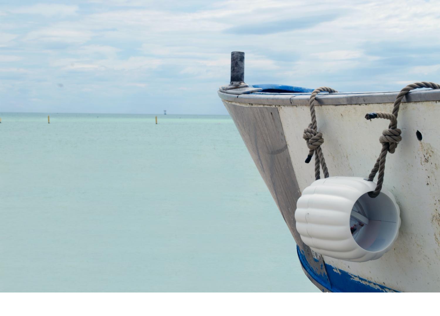 The James Dyson Award winner for Italty, the Cloud of Sea.