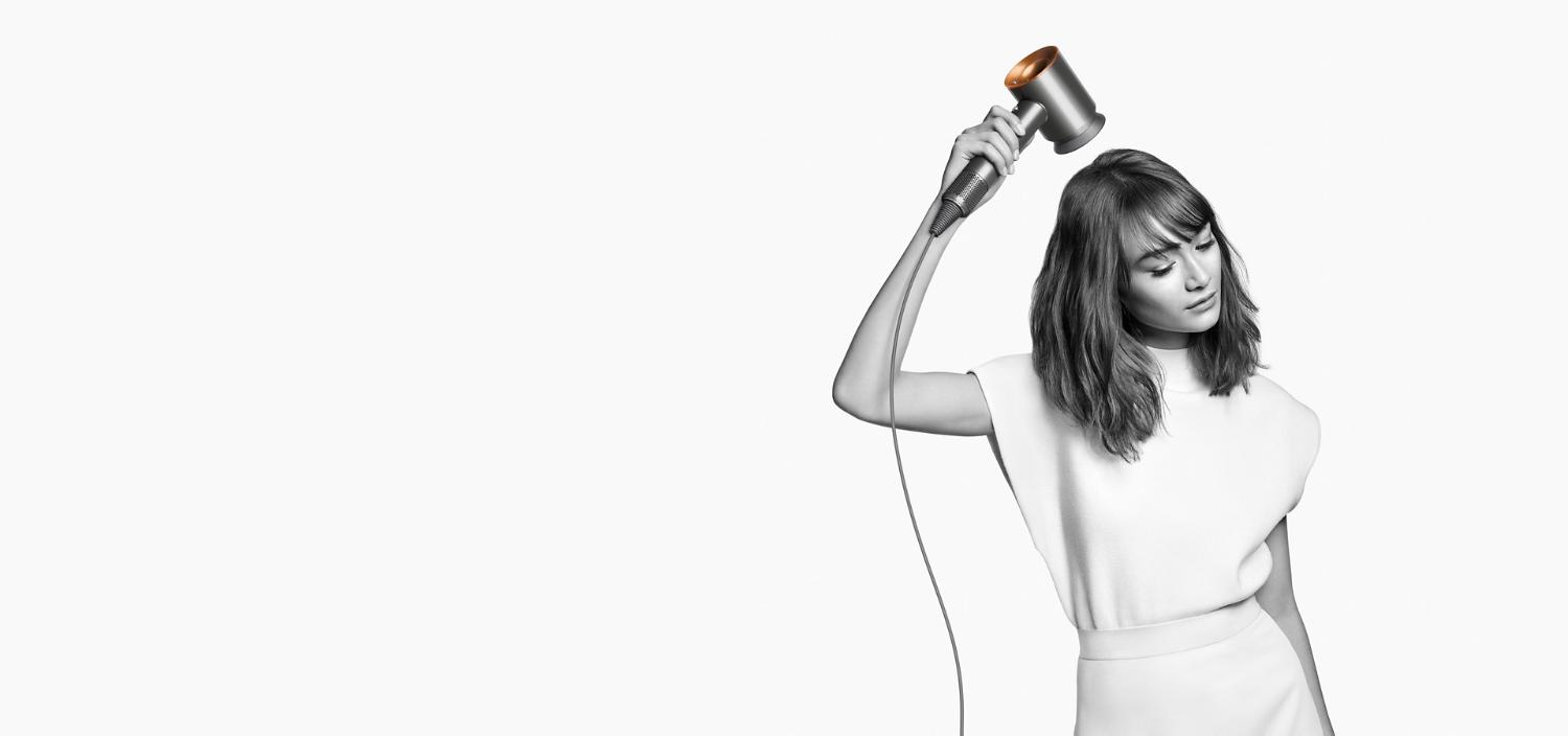 Dyson Supersonic used to style hair