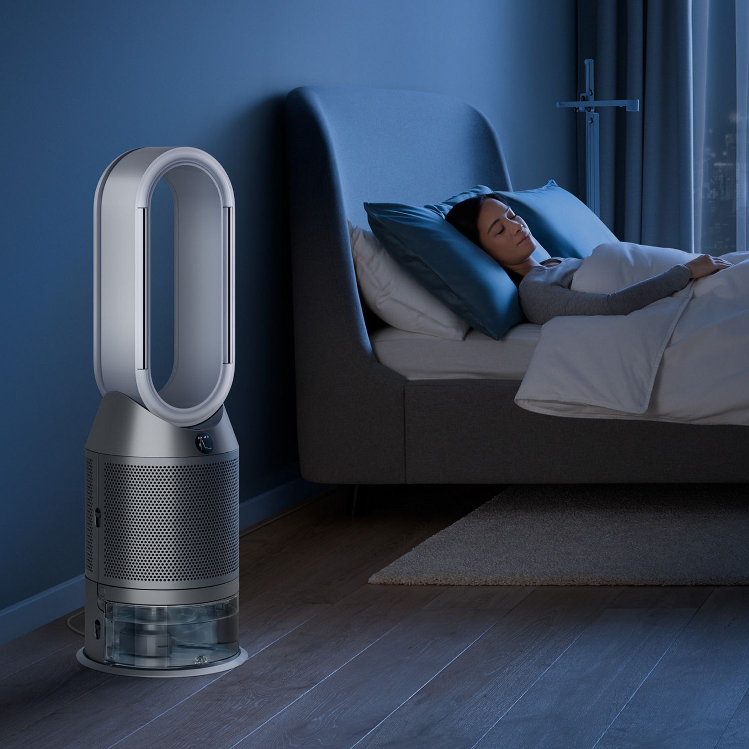 How does indoor air quality affect sleep?