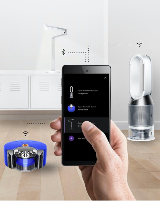 Dyson cool hotsell link google home