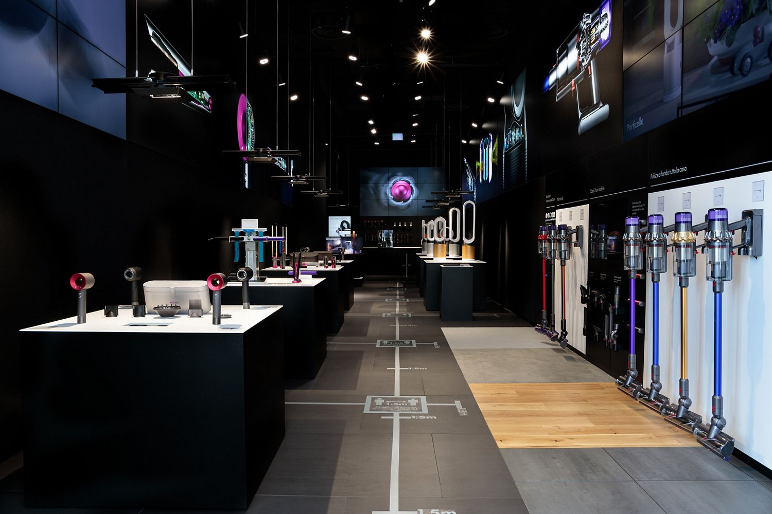 Dyson demo store milan